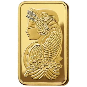 10 oz Gold Bar – Brand Name Best 1 10 oz Gold PAMP Fortuna front 1 1