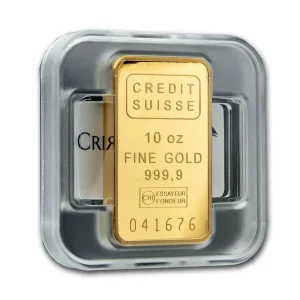 10 oz gold bar credit suisse w new assay 215939 rev 600x600 1