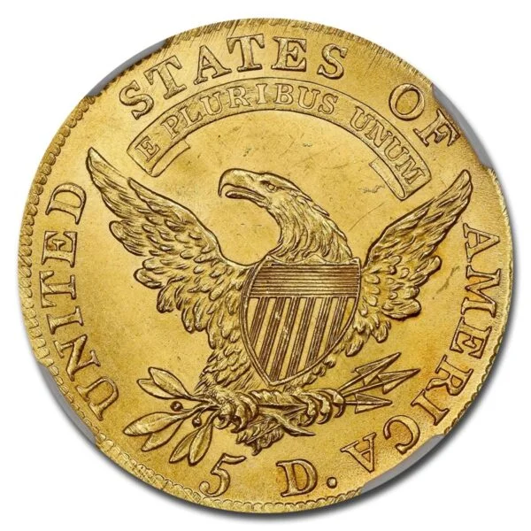 1810 $5 Turban Head Gold Half Eagle MS-64 NGC (Small Date Tall 5) Best 4 1810 $5 Turban Head Gold Half Eagle MS-64 NGC (Small Date Tall 5) Best