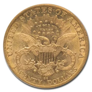 1883 cc 20 liberty gold double eagle au 55 pcgs 81499 rev 1