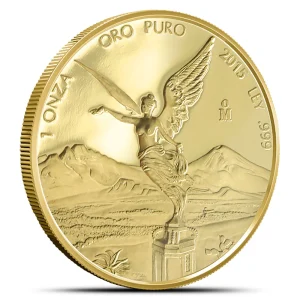 2015 1 oz Proof Mexican Gold Libertad Coin