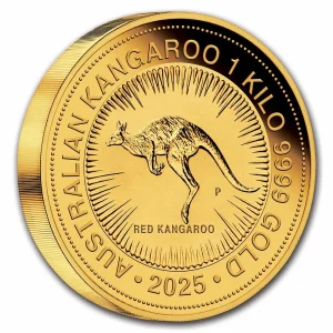 2025 australia 1 kilo gold kangaroo bu 306733 rev 1
