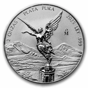 2025 mexico 2 oz silver reverse proof libertad pr 70 pcgs fdi 315081 obv
