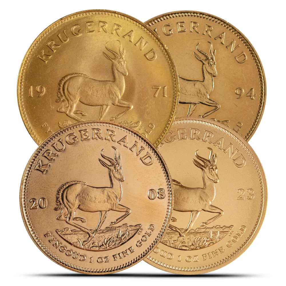 1 oz South African Gold Krugerrand Coin Approved