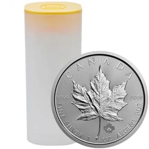 2021 Canadian Silver Maple Leaf Tube