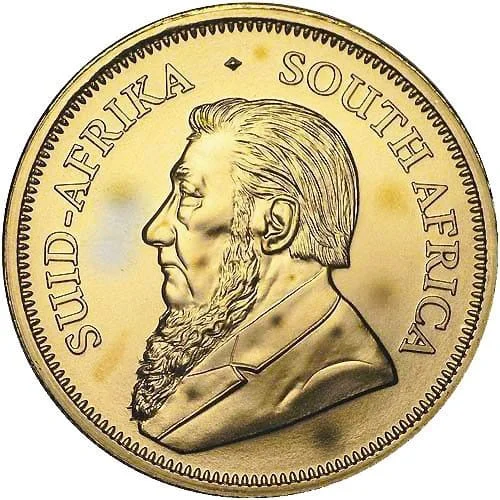 1 oz South African Gold Krugerrand Coin (Random Year Abrasions)