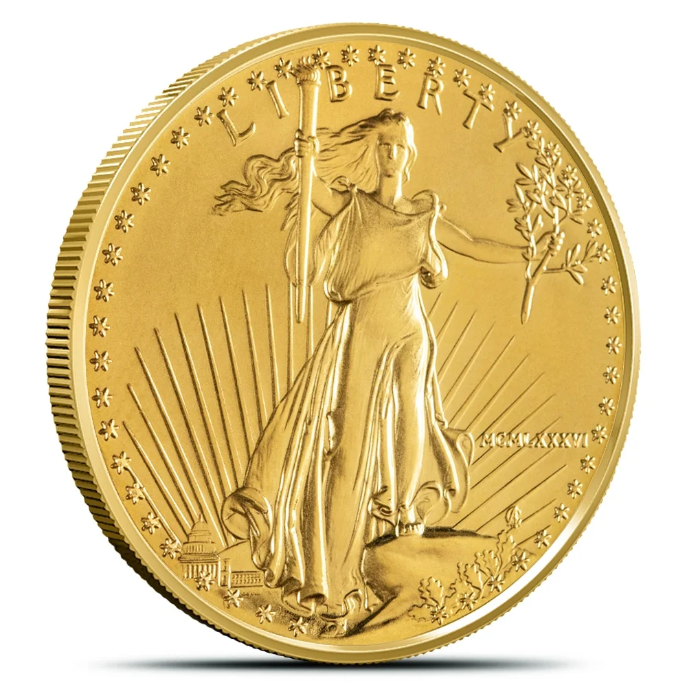 1 oz American Gold Eagle Coin Randomly