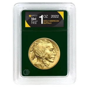 enu 2022 1 oz Gold American Buffalo Single Coin MintFirst 2460MFS2022 20000 2 1