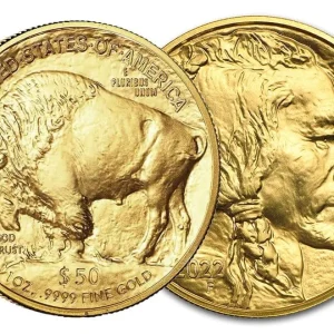 enu 2022 1 oz Gold American Buffalo Single Coin MintFirst 2460MFS2022 50000 2