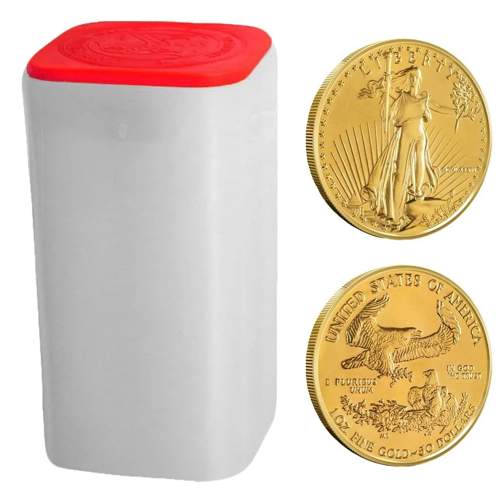 1 oz American Gold Eagle Tube (Random Year, 20 Coins) 2 1 oz American Gold Eagle Tube (Random Year, 20 Coins)