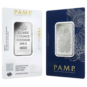 Buy Pamp Suisse Rhodium Bar